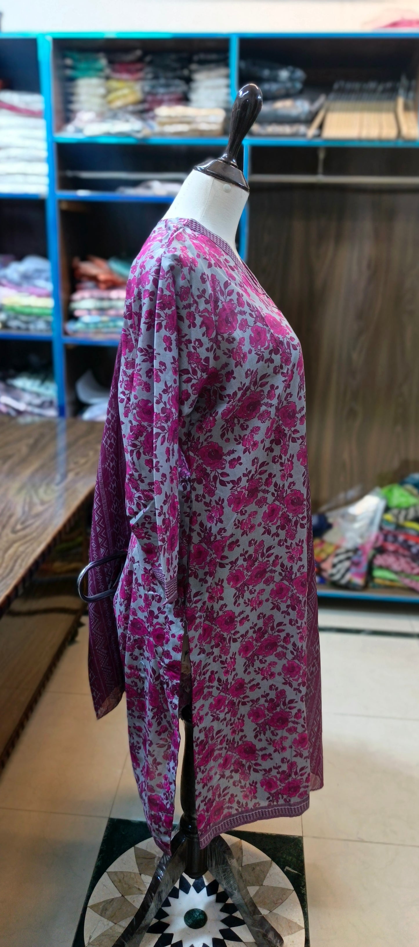 Bin Saeed shirt trousers pure lawn 3 pc