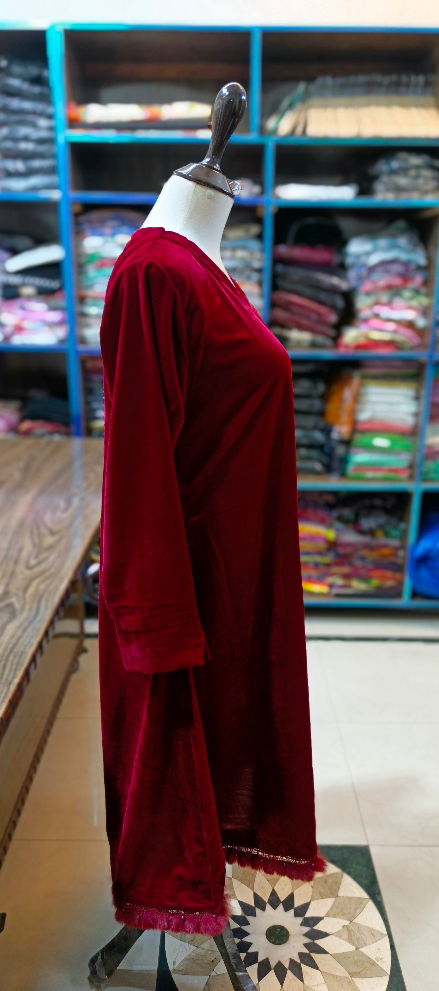 Micro velvet (9000) maxi