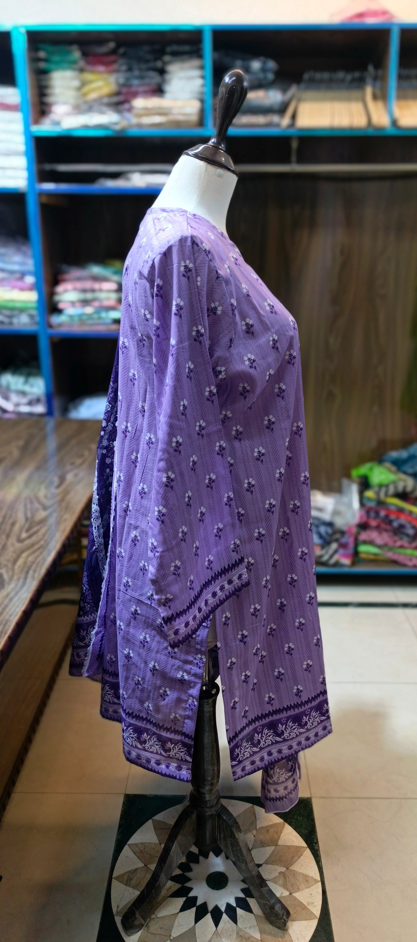 Safina premium lawn farshi shalwar 3 pc