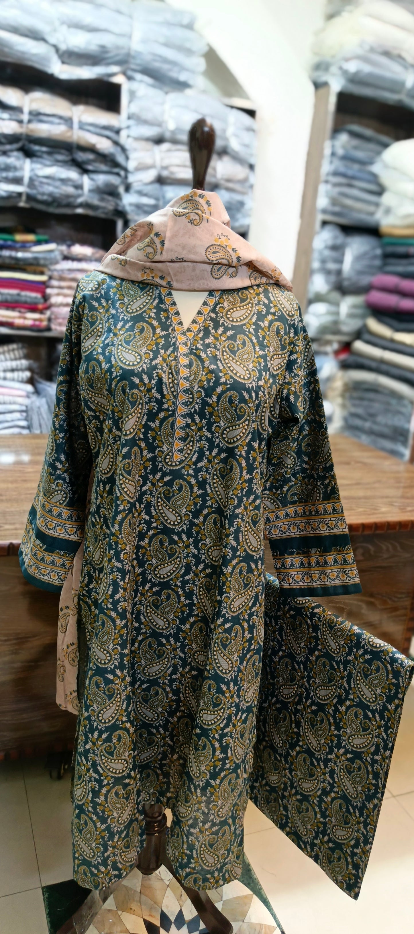 Safina khaddar stiched 3 pc
