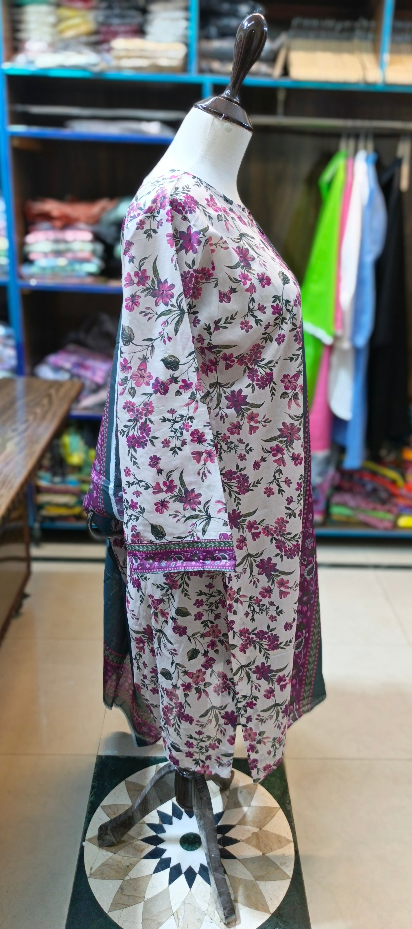 Bin Saeed shirt trousers pure lawn 3 pc