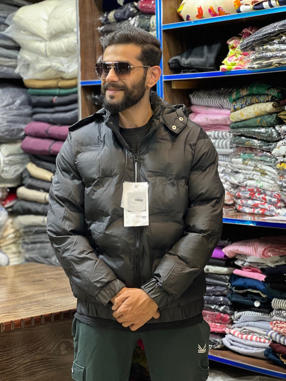 Puffer Hooded jacket