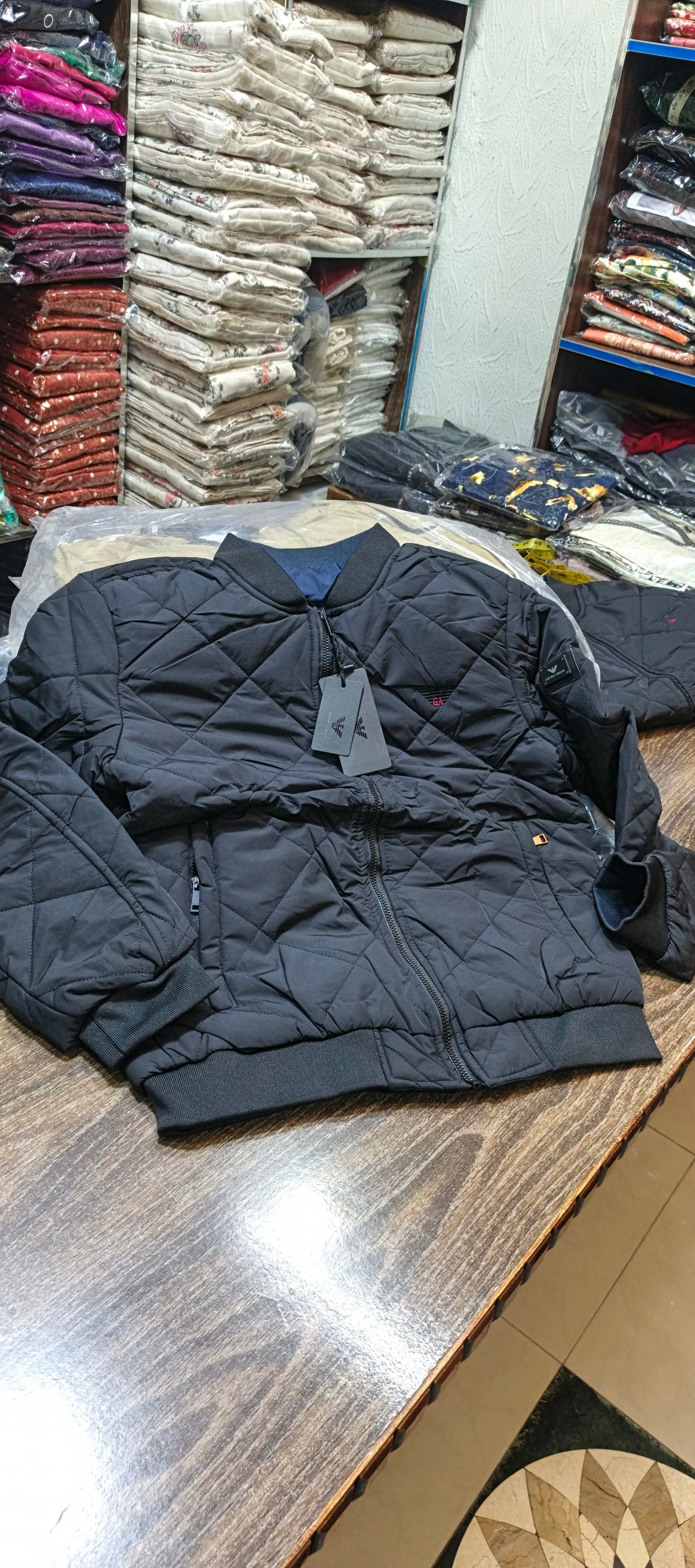 Puffer jacket 2 sided