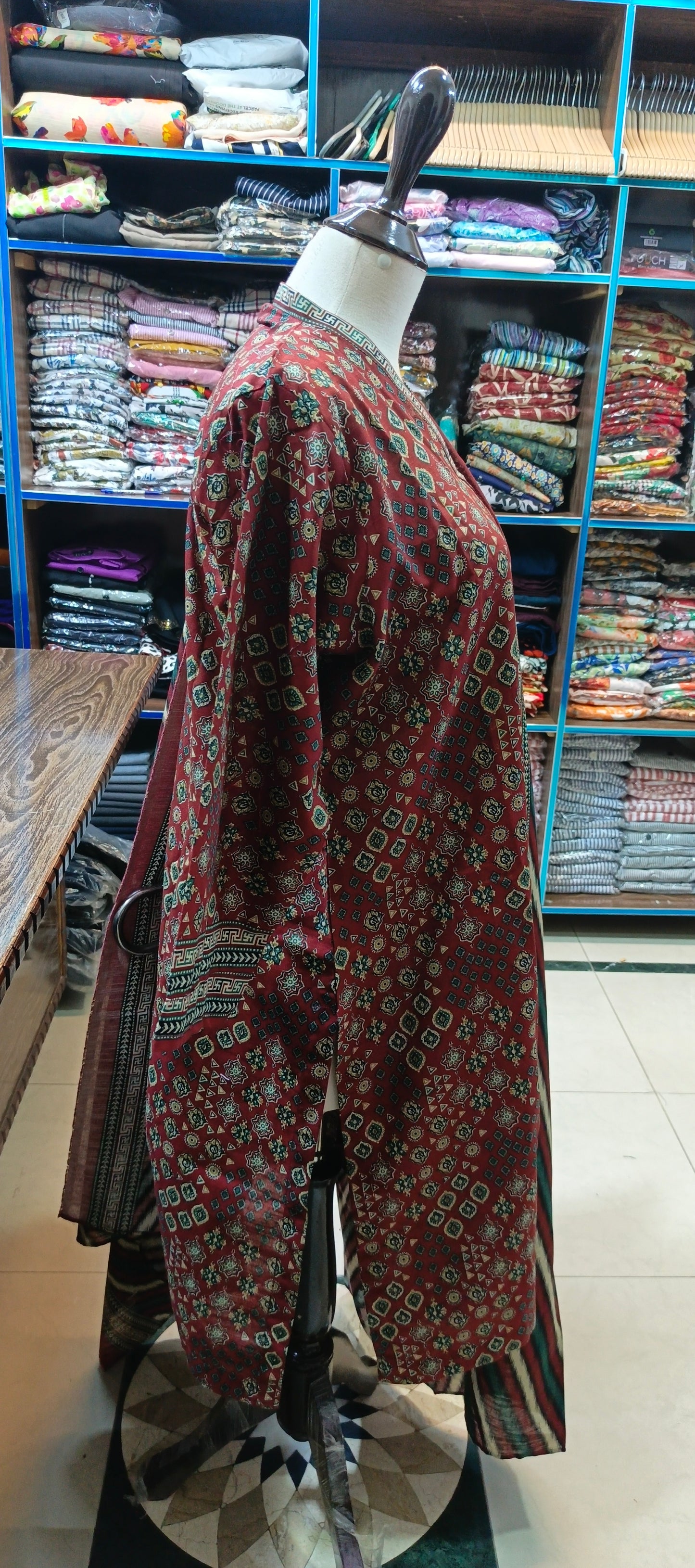 Bin saeed khaddar stiched 3 pc