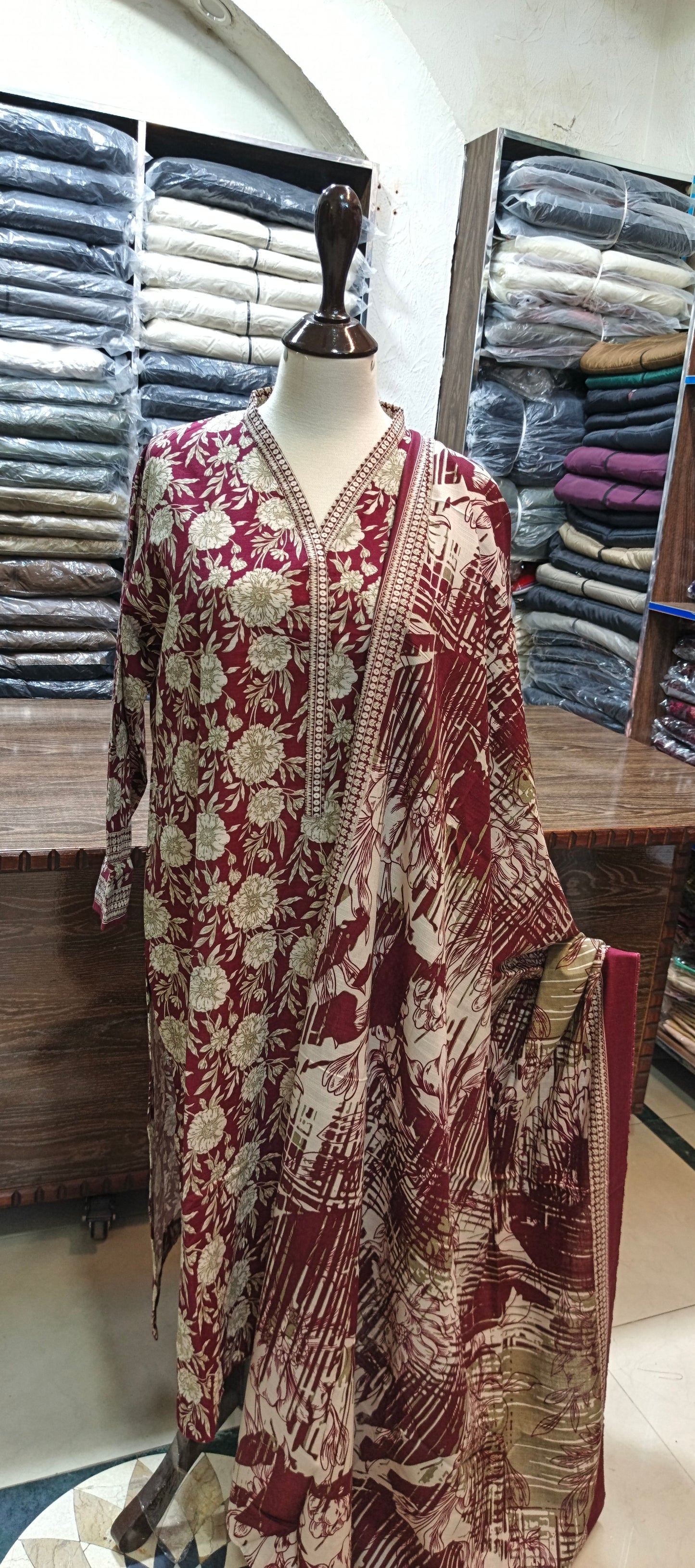 Bin saeed khaddar 3 pc