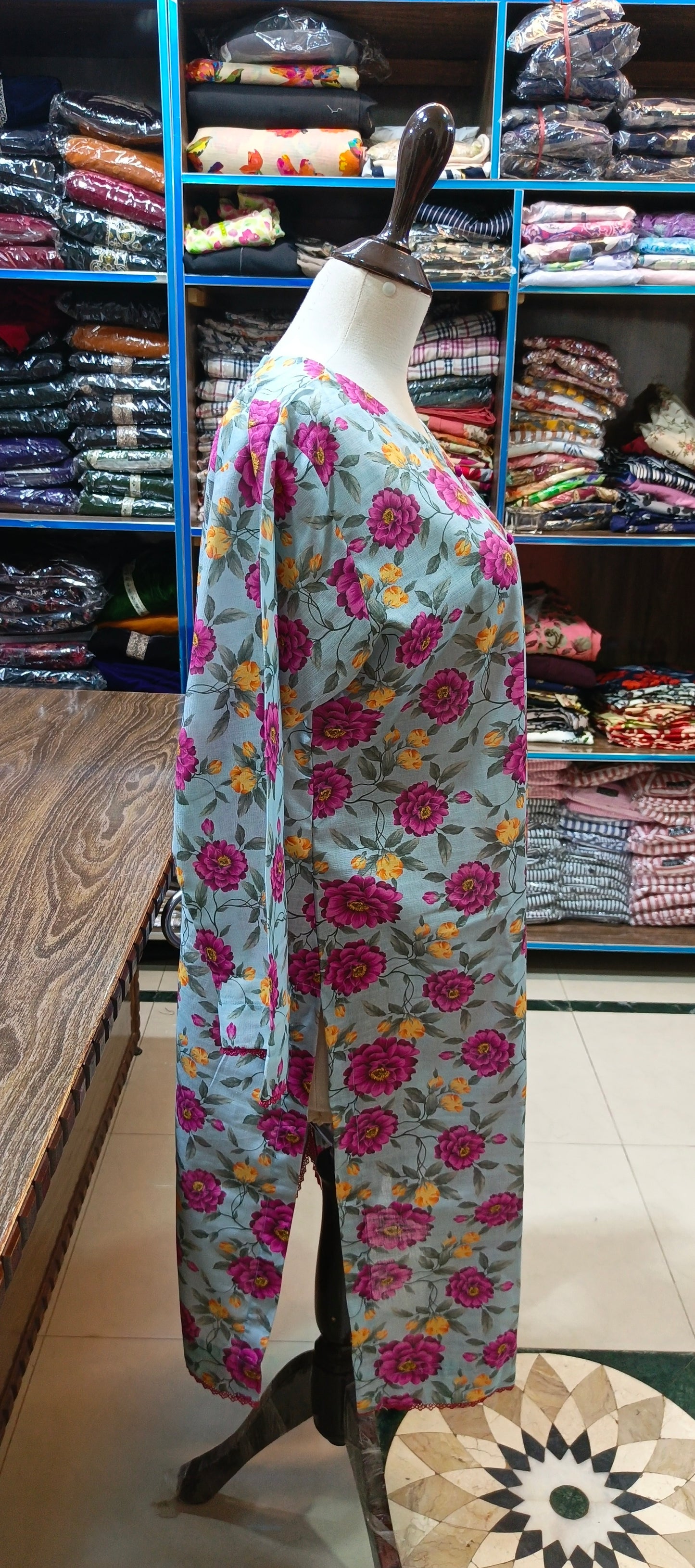 Khaddar shalwar kameez stiched 2 pc