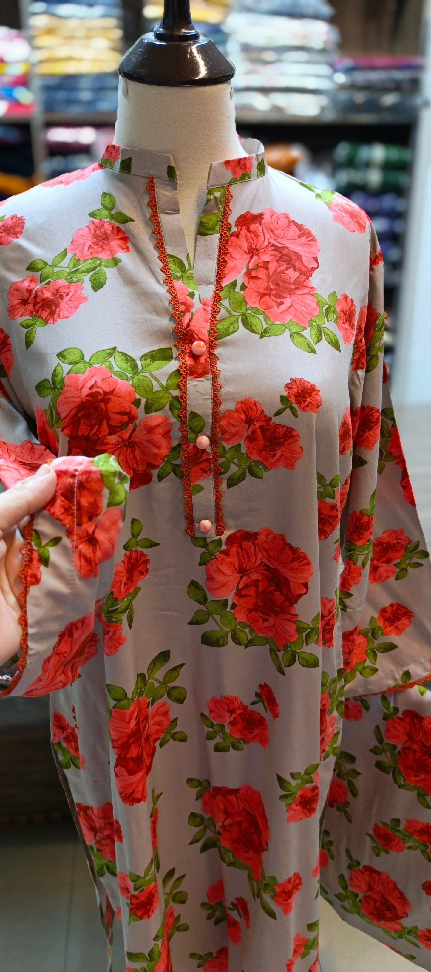 Linen shalwar kameez