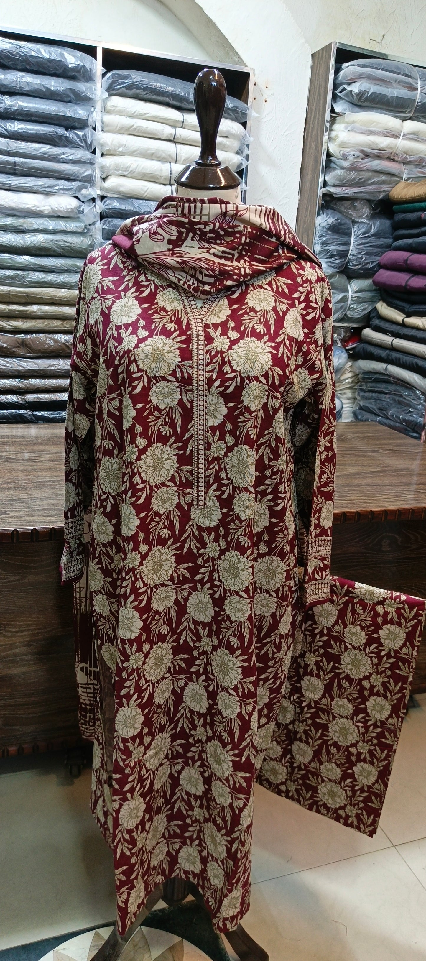 Bin saeed khaddar 3 pc