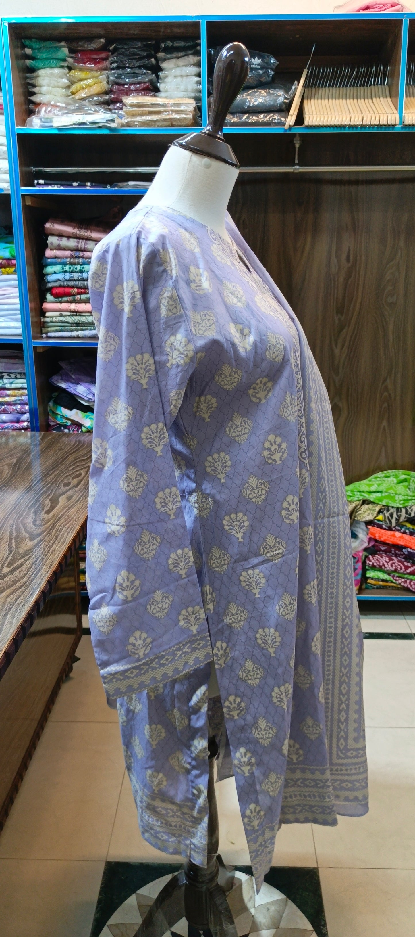 Safina premium lawn farshi shalwar 3 pc