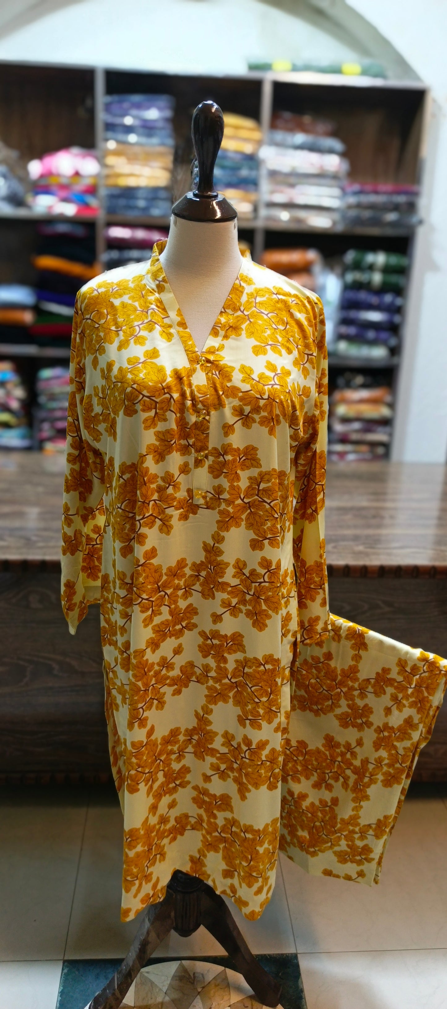 Linen shalwar kameez
