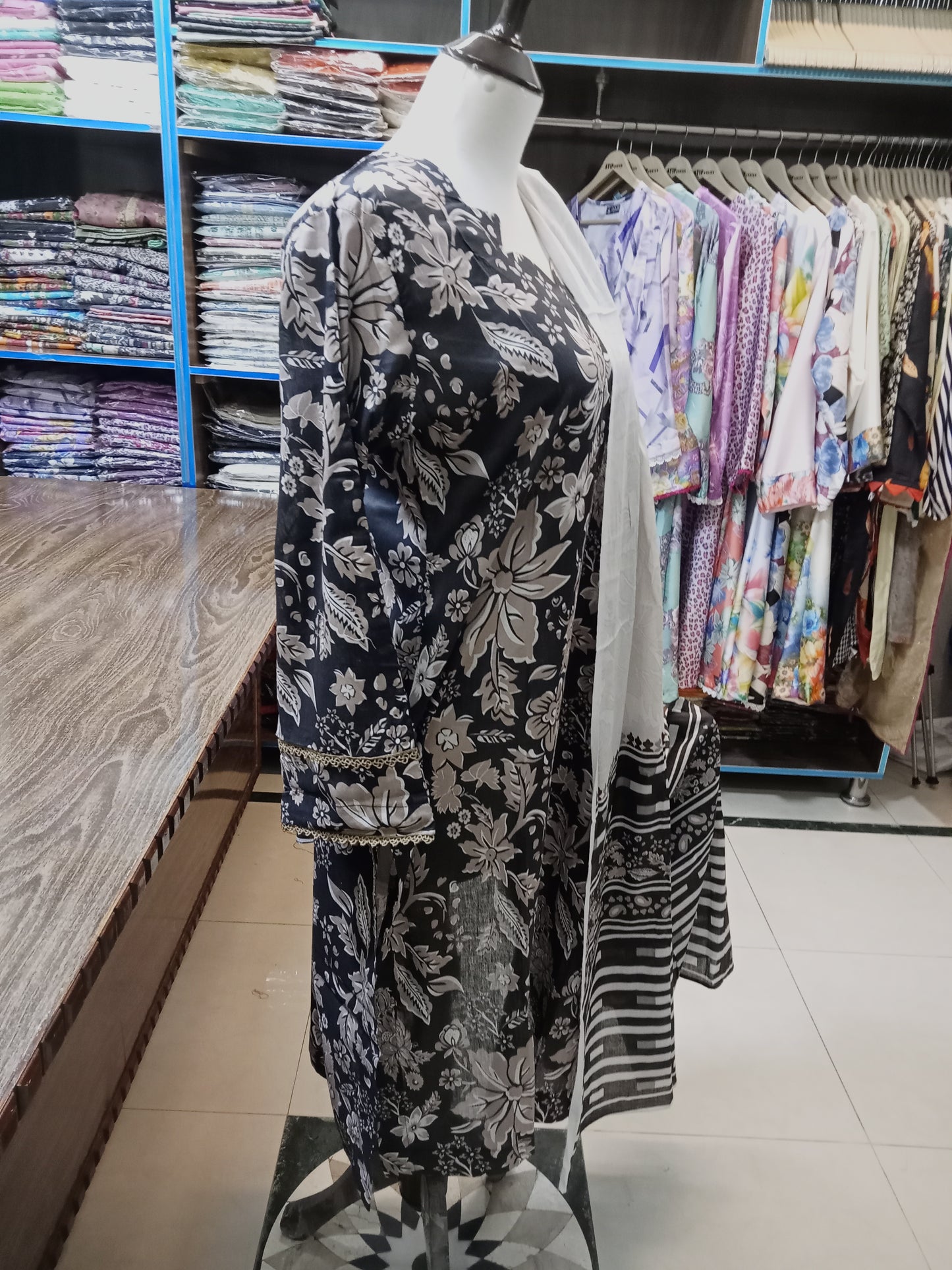 Baroque stitched 3 PC