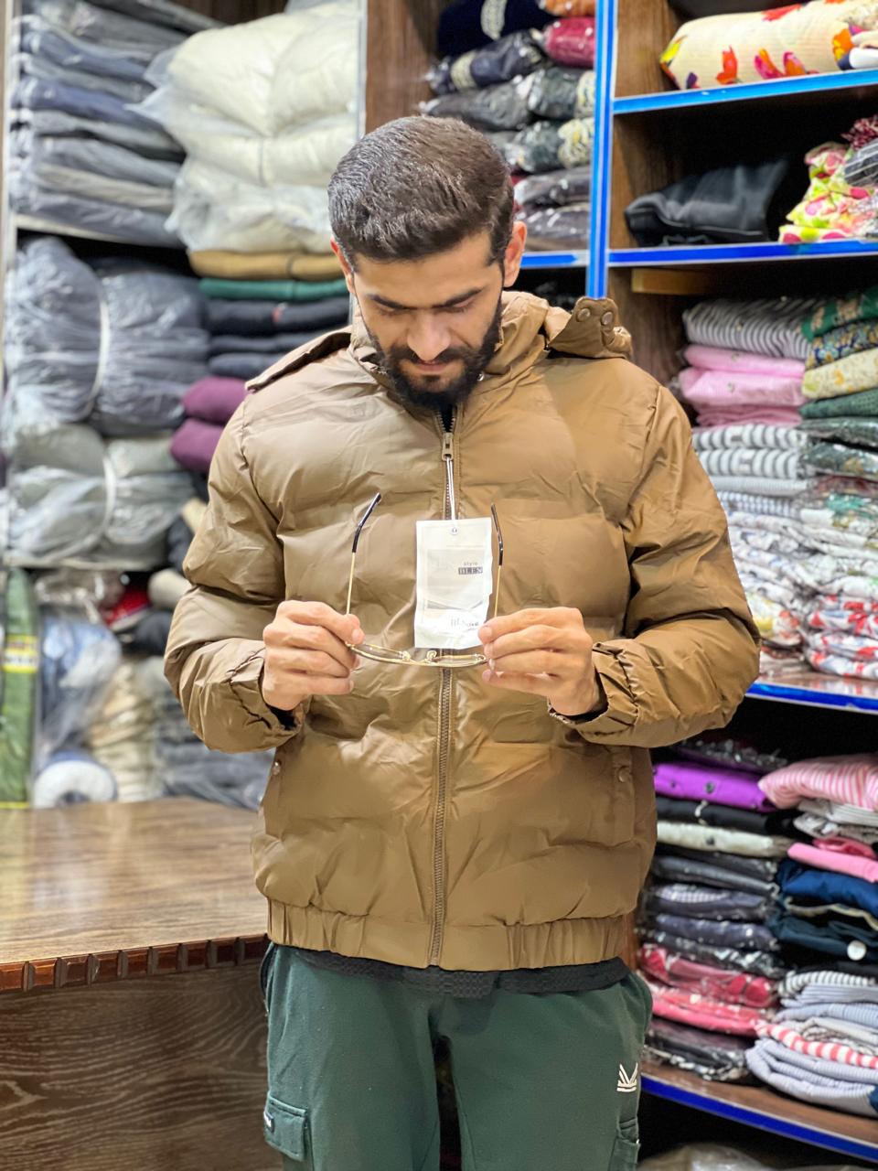 Puffer Hooded jacket