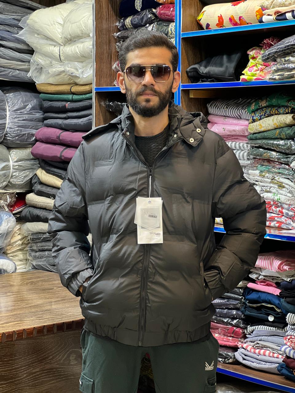 Puffer Hooded jacket