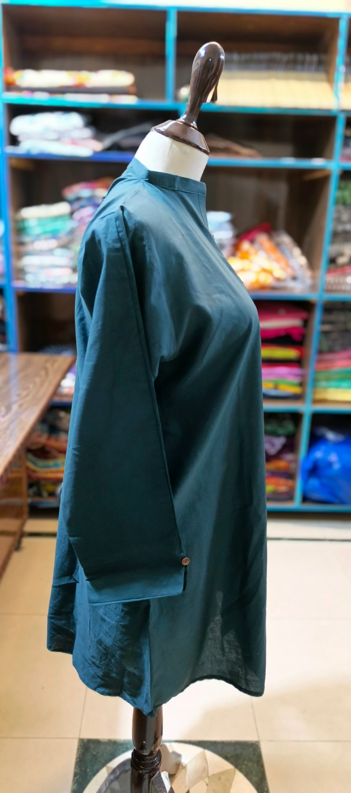 Bin Saeed solid khadder co ord set 2 pc