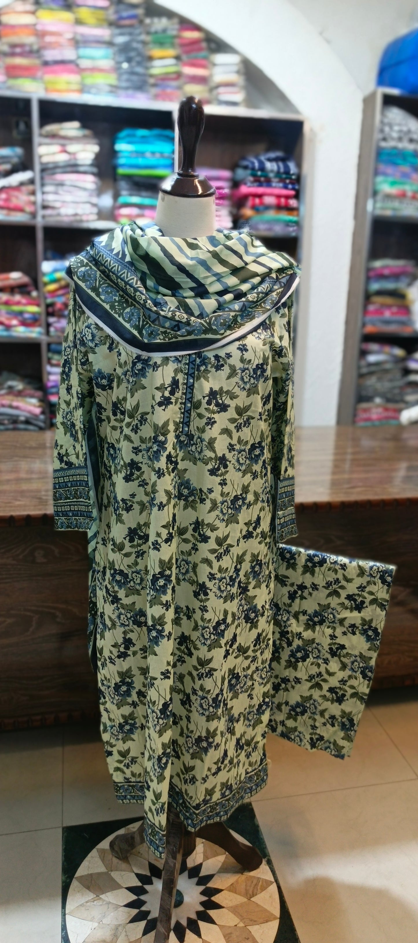 Bin saeed co ord set 3 pc