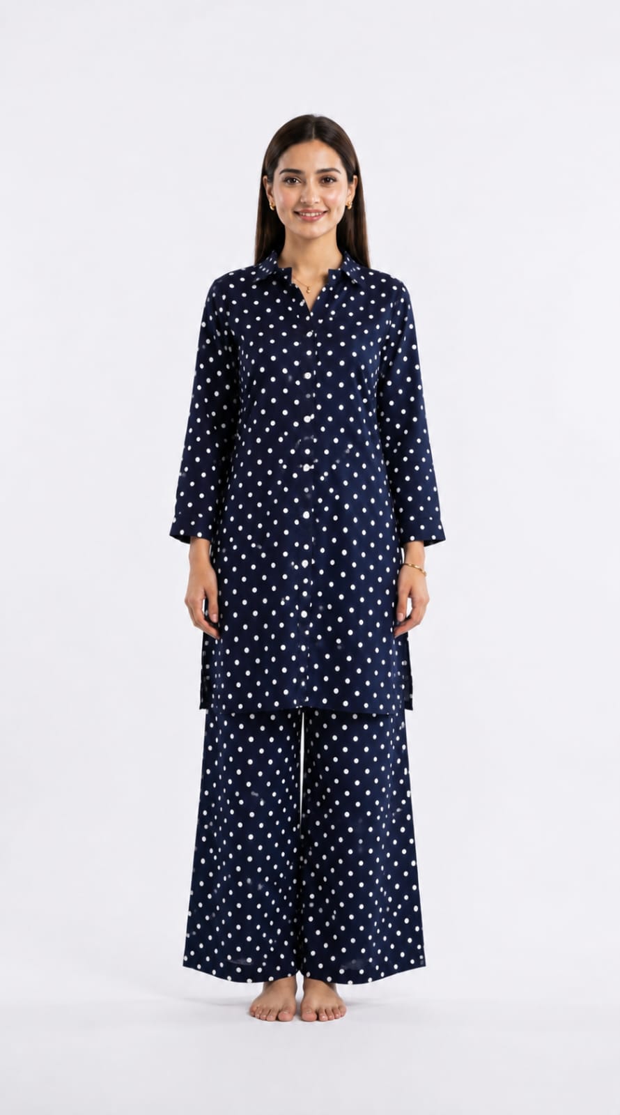 WINTER COTTON SHORT CO ORD SET 2PC