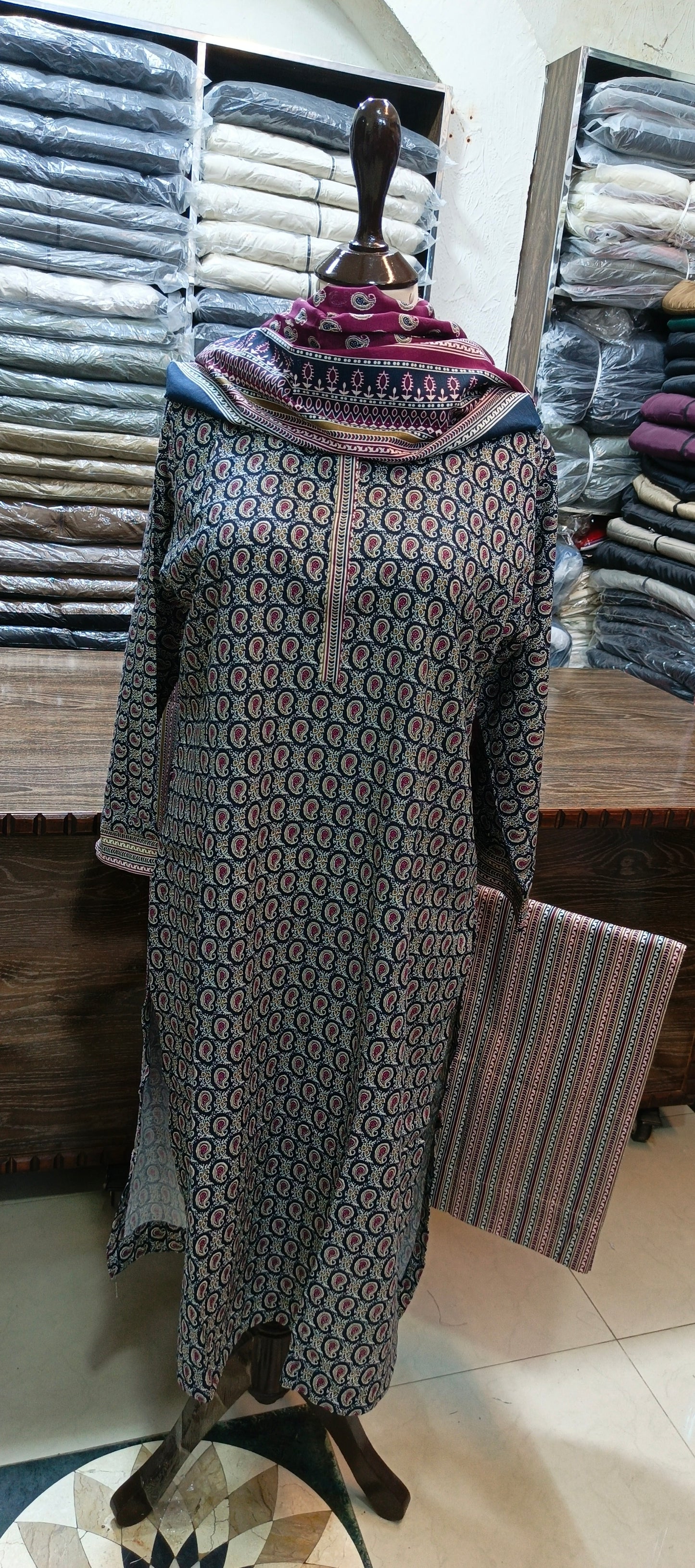 Bin saeed khaddar 3 pc