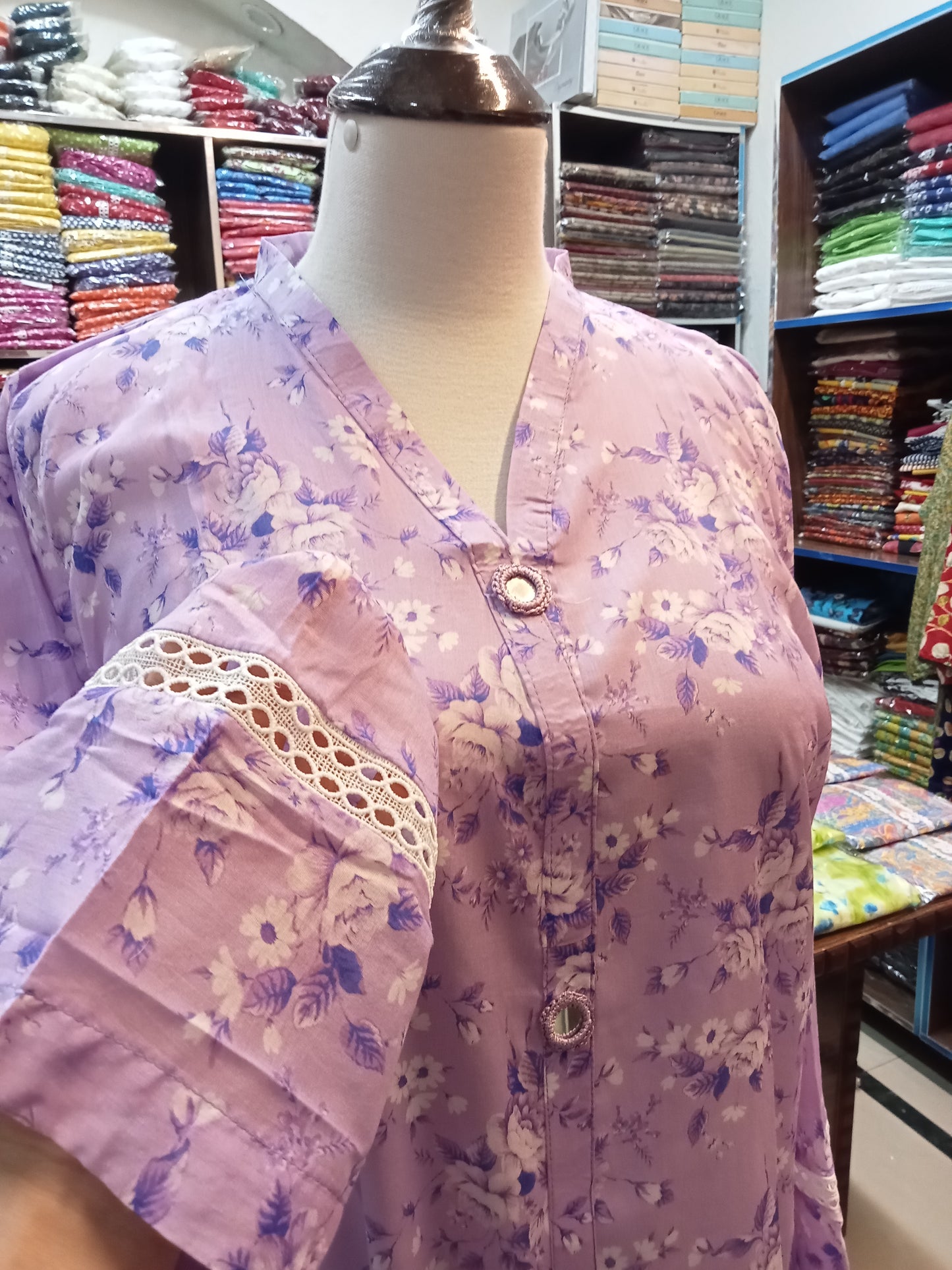 stitched -lawn-shalwar-kameez - AMBREEN CLOTHING