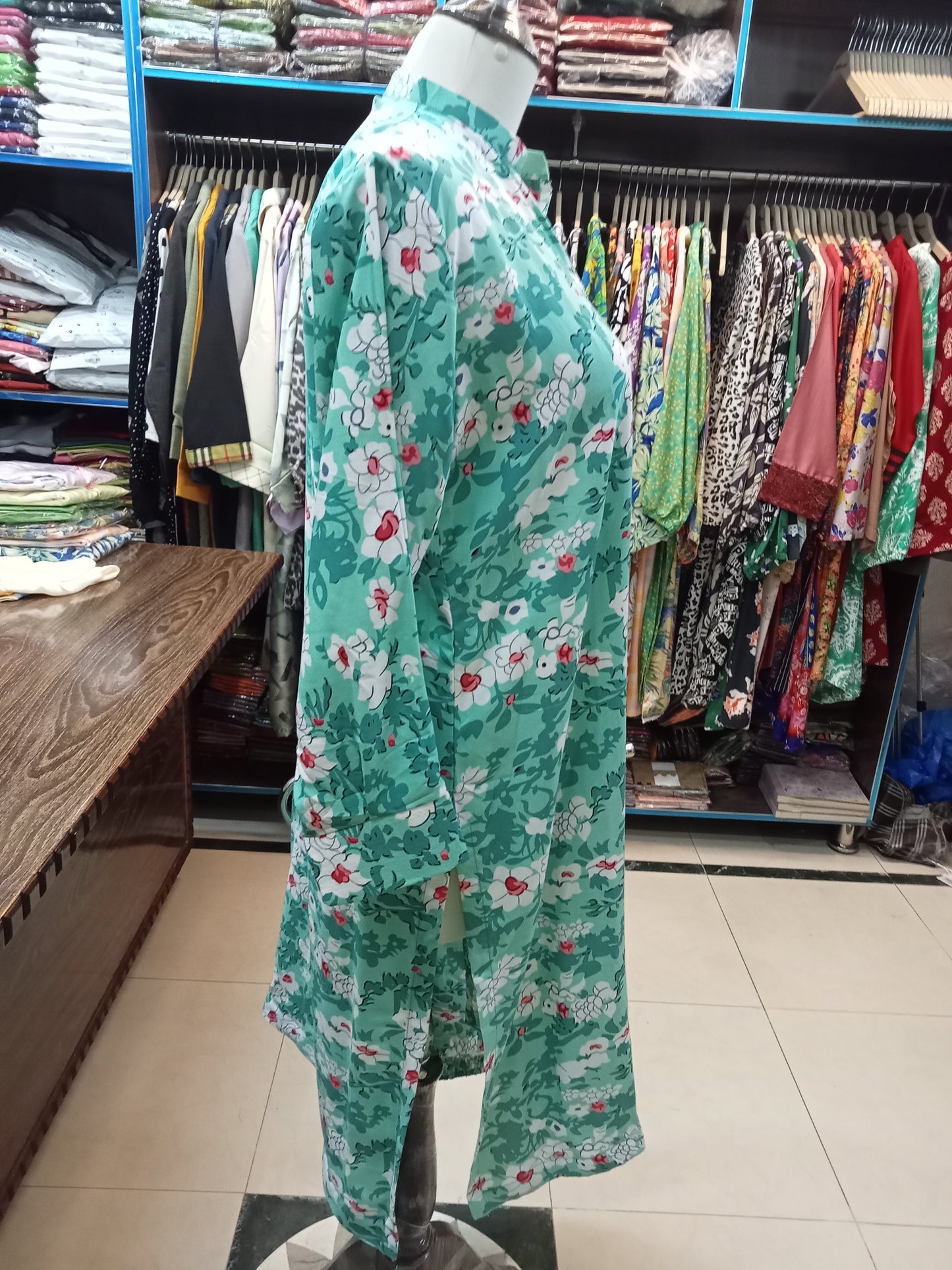 Linen -stiched-co-ord-set - AMBREEN CLOTHING