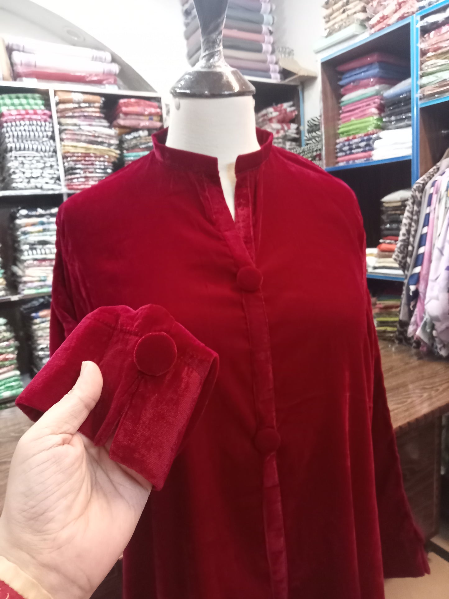 velvet outfit - AMBREEN CLOTHING