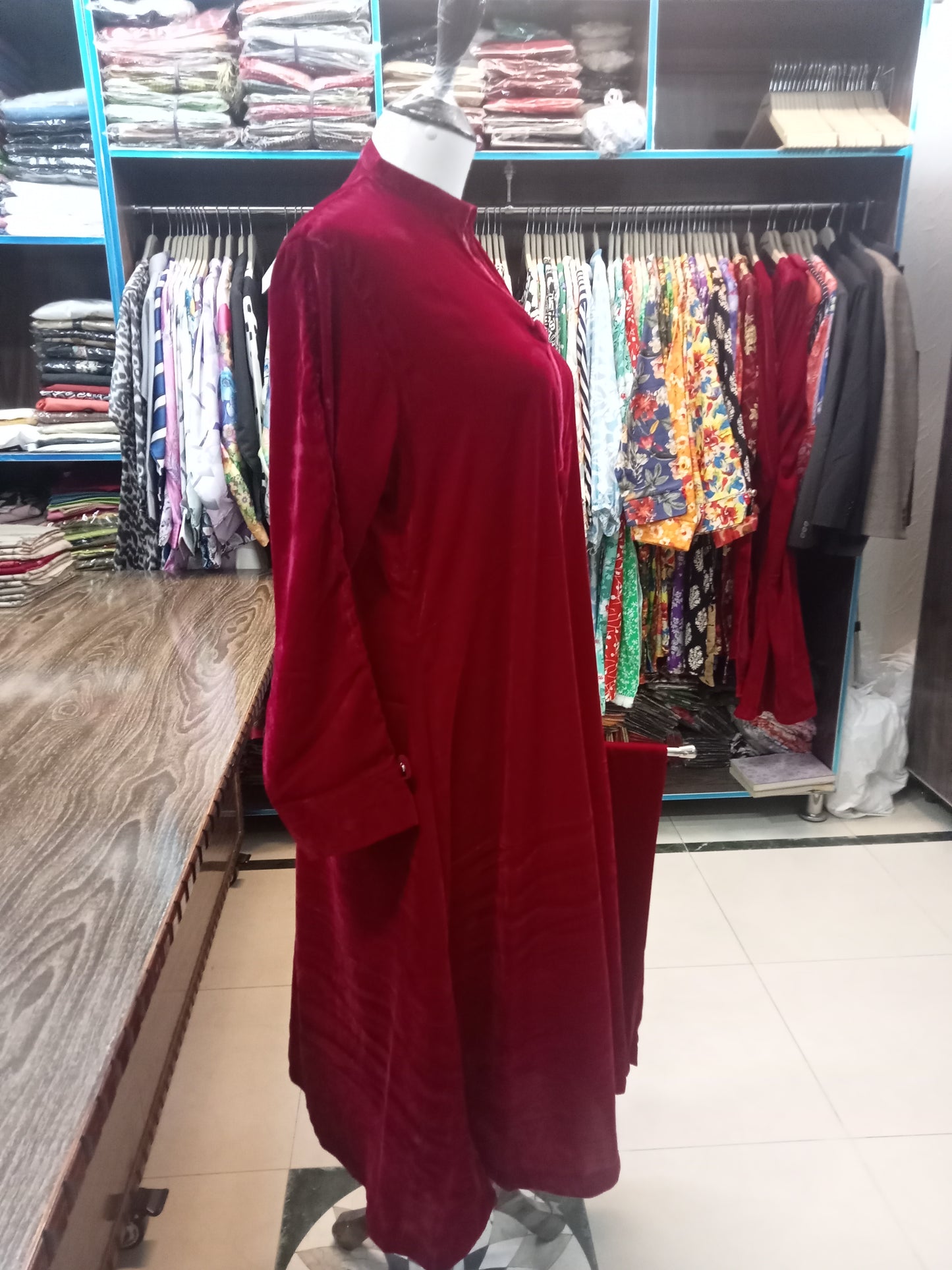 velvet outfit - AMBREEN CLOTHING