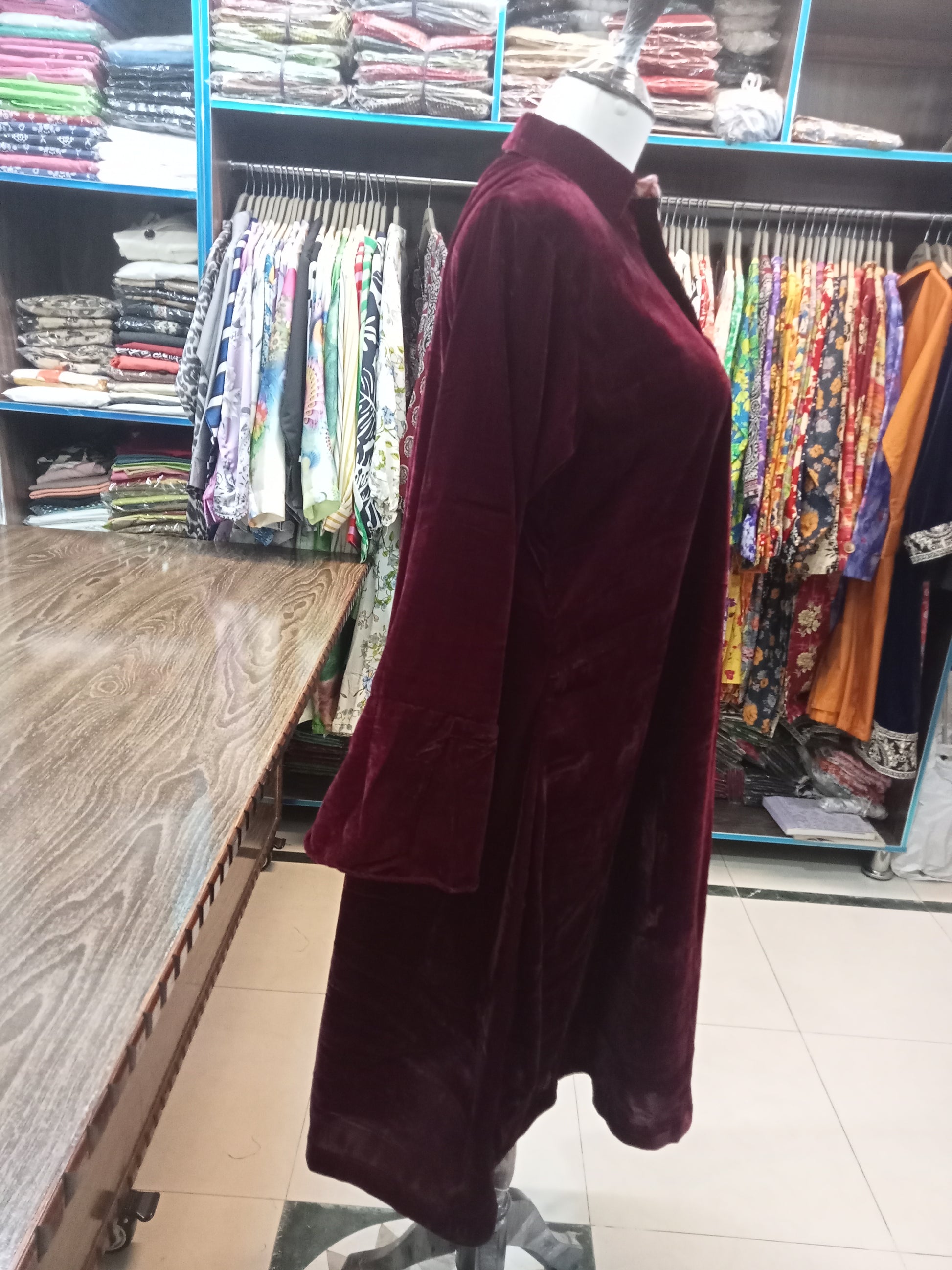 velvet outfit - AMBREEN CLOTHING