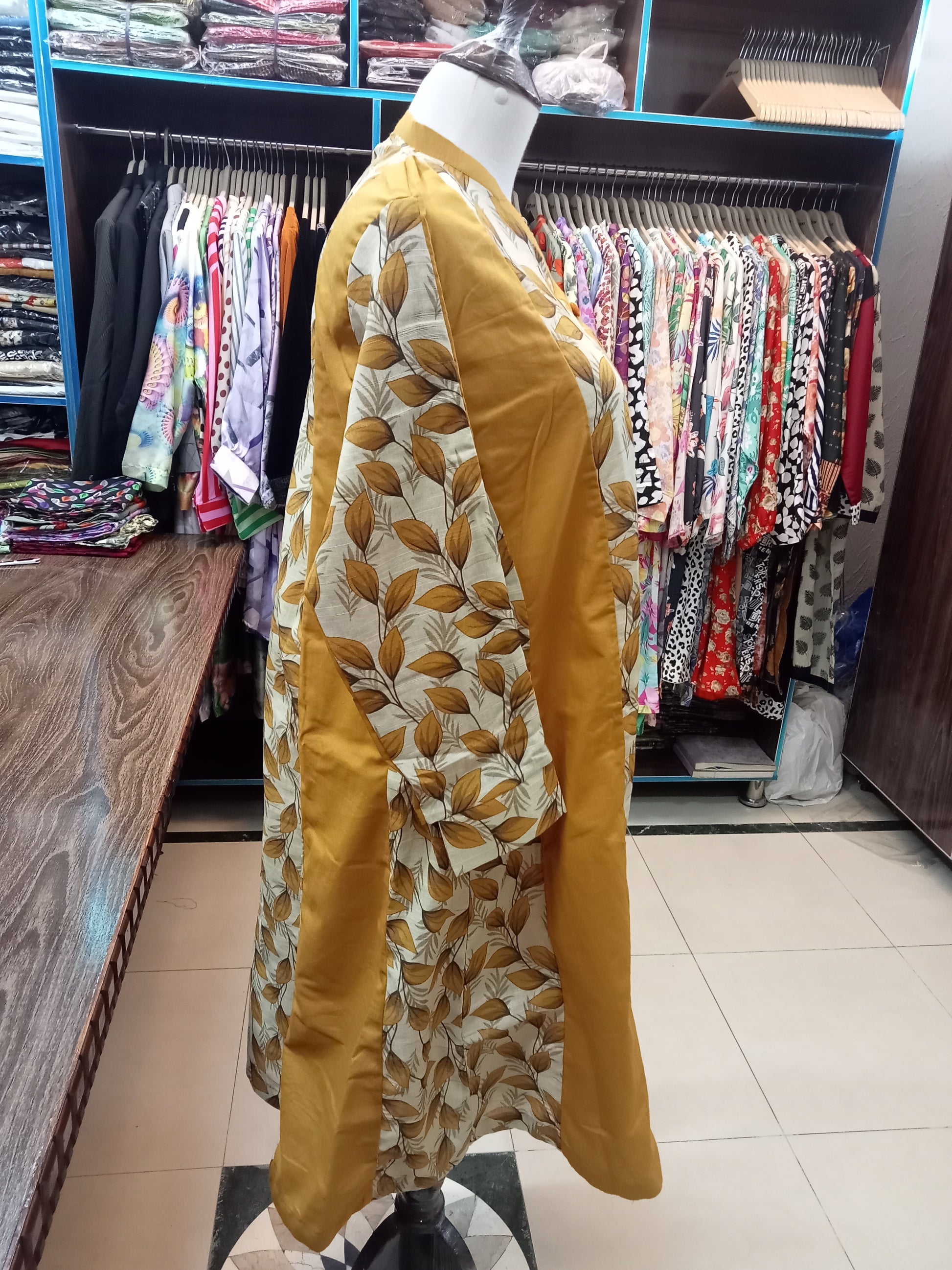 khaddar-A-Line -stiched-co-ord-set - AMBREEN CLOTHING