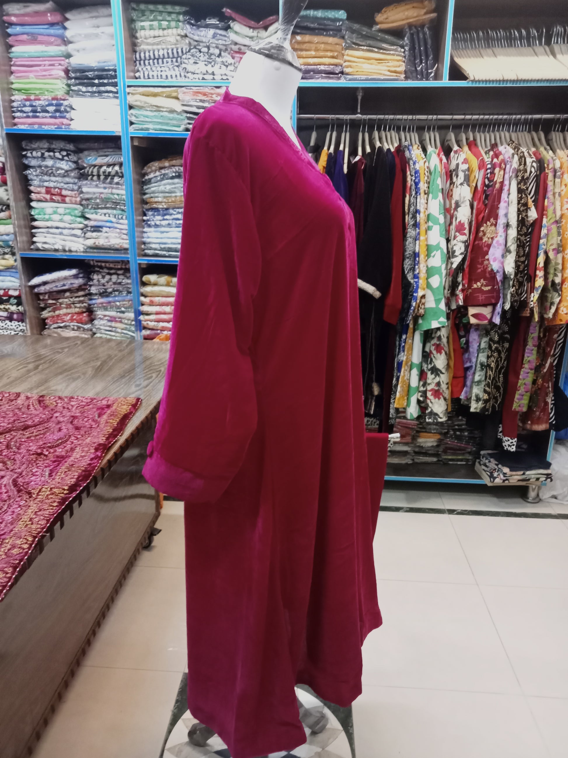 velvet outfit - AMBREEN CLOTHING