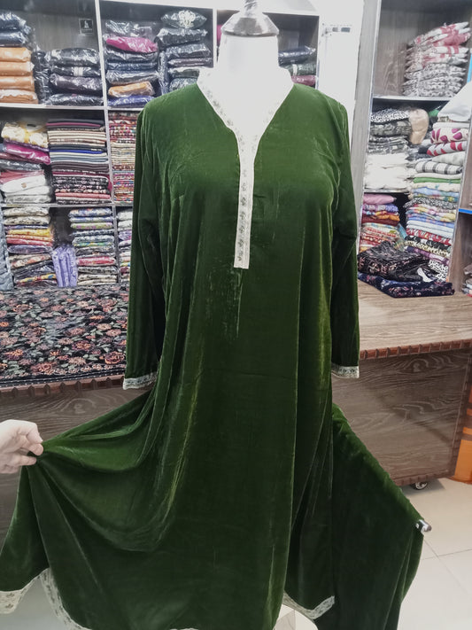 velvet outfit - AMBREEN CLOTHING