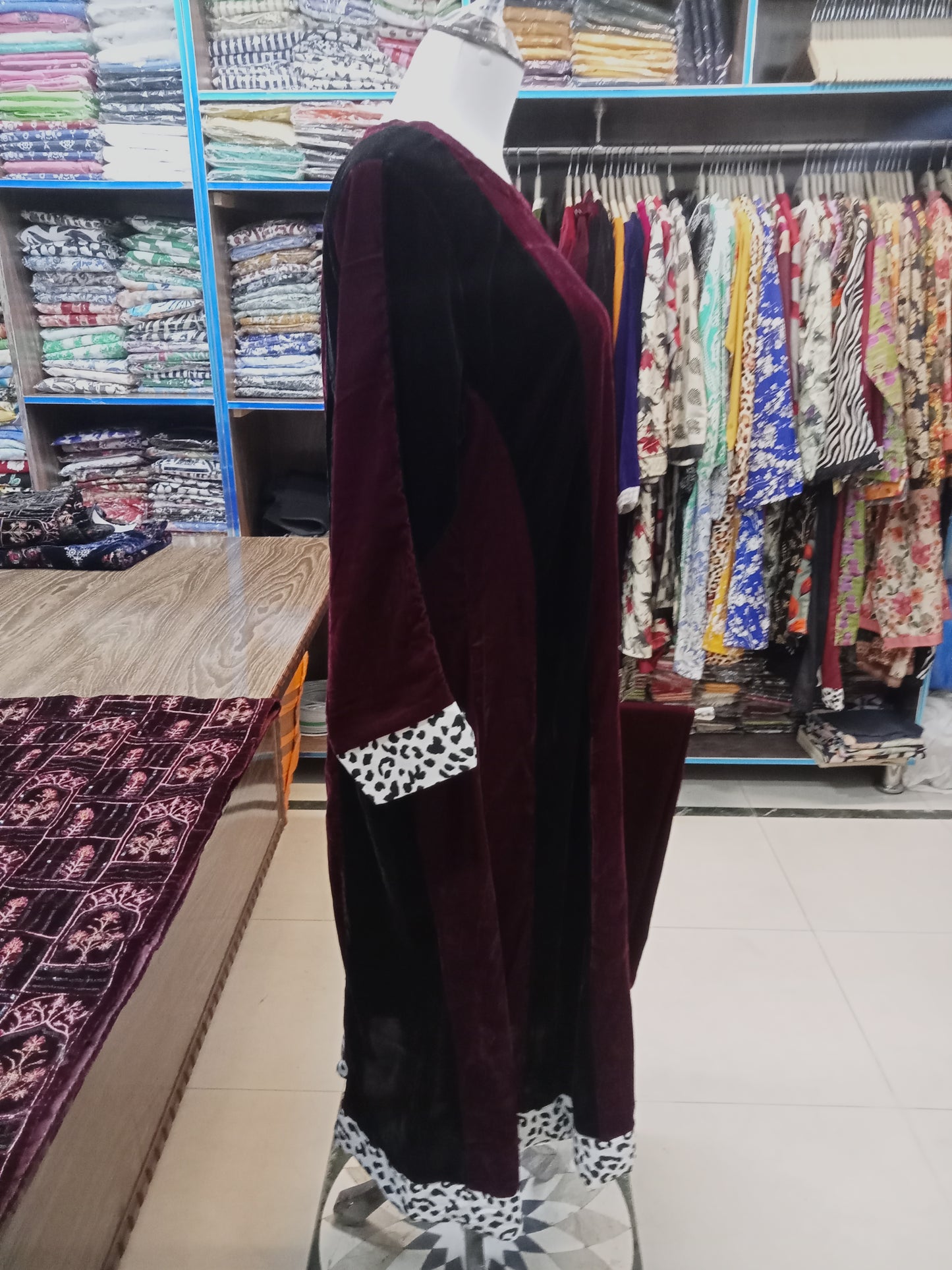 velvet outfit - AMBREEN CLOTHING