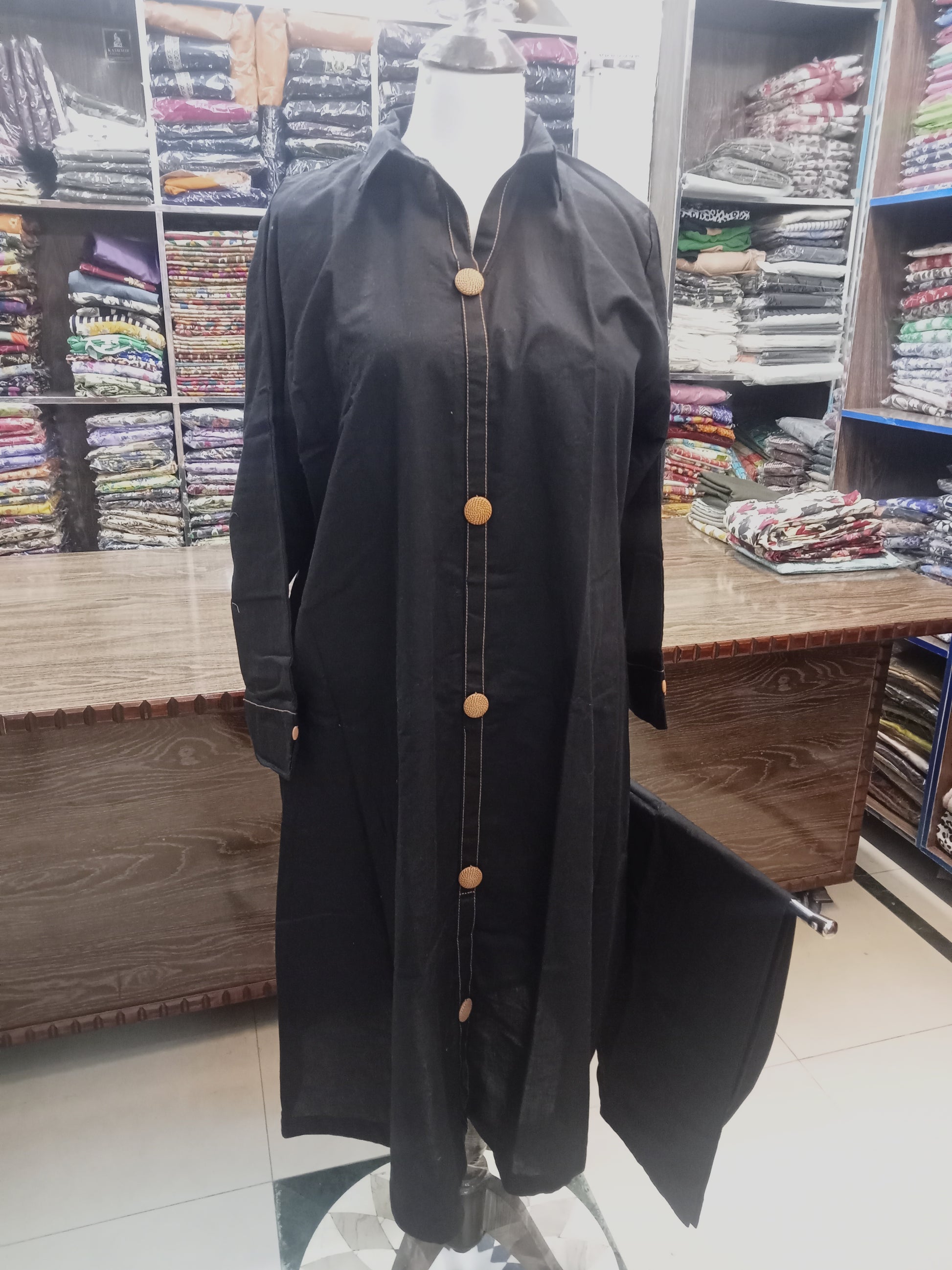 solid bin Saeed khaddar co ord set - AMBREEN CLOTHING