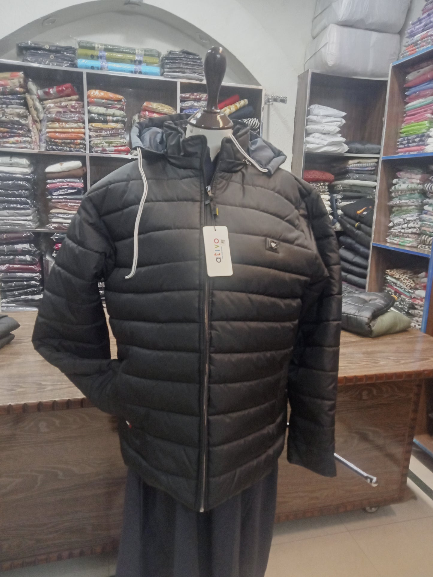 puffer jambo  jacket hoodie full sleeves
