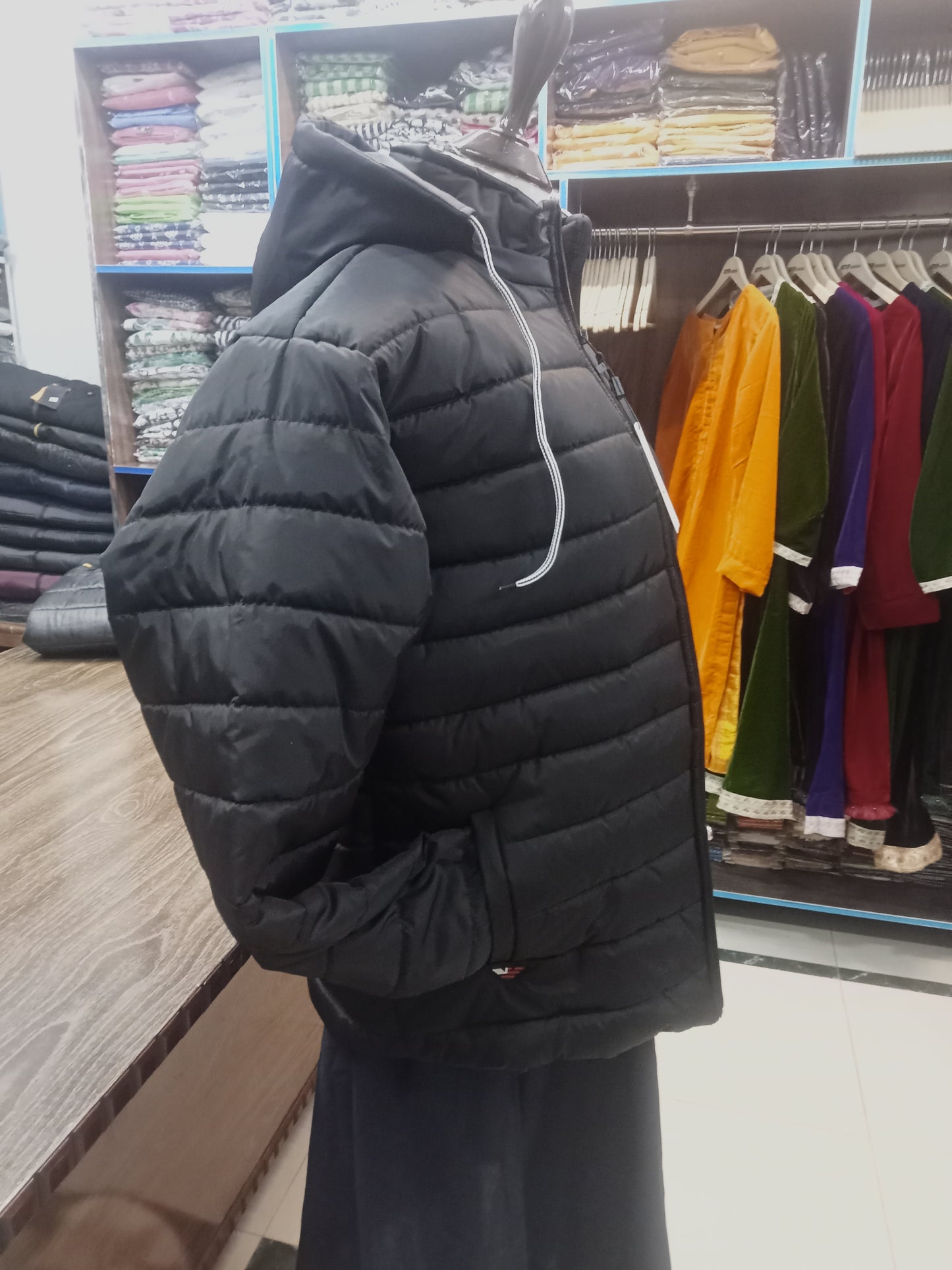 puffer jambo  jacket hoodie full sleeves