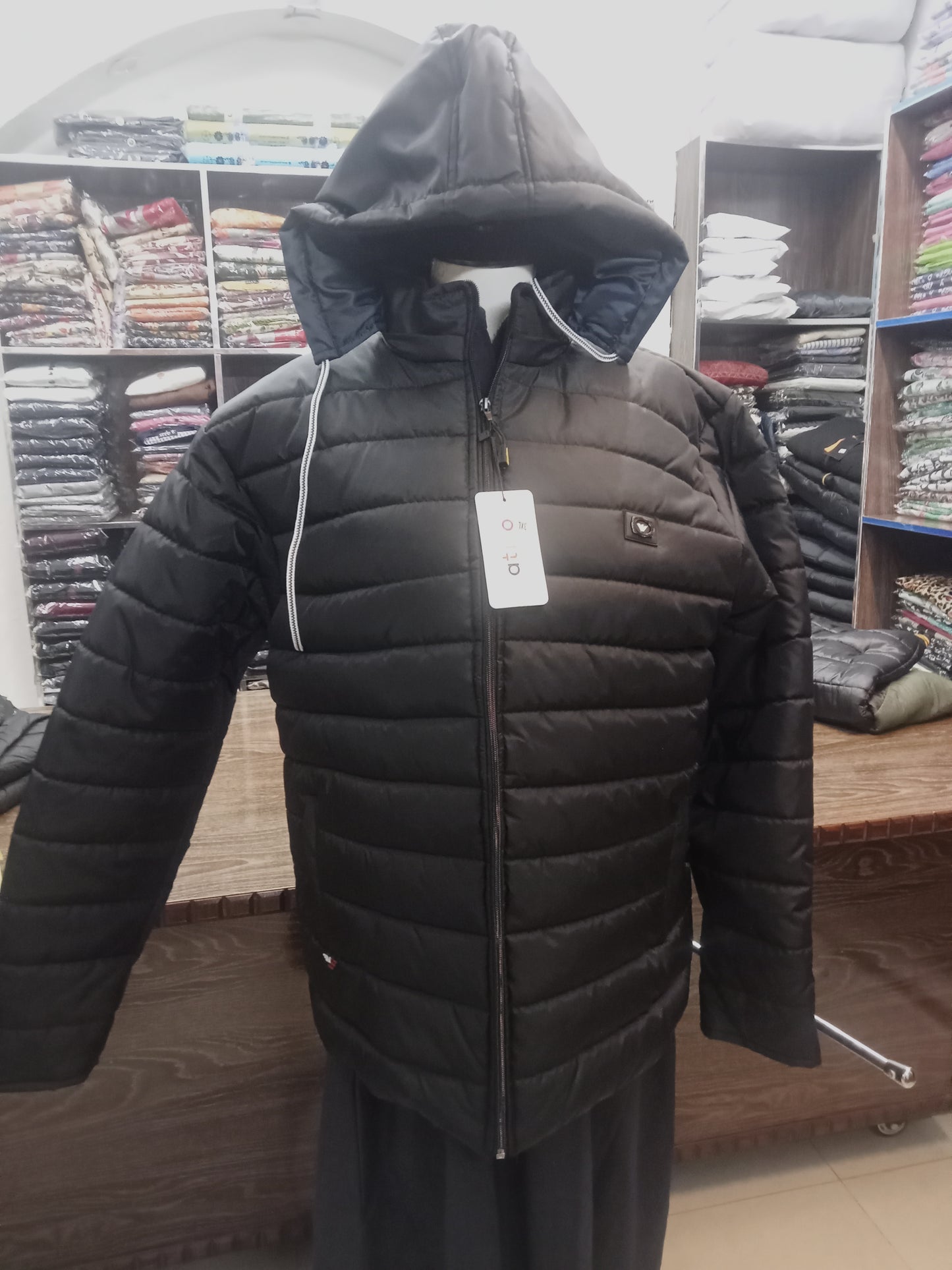 puffer jambo  jacket hoodie full sleeves
