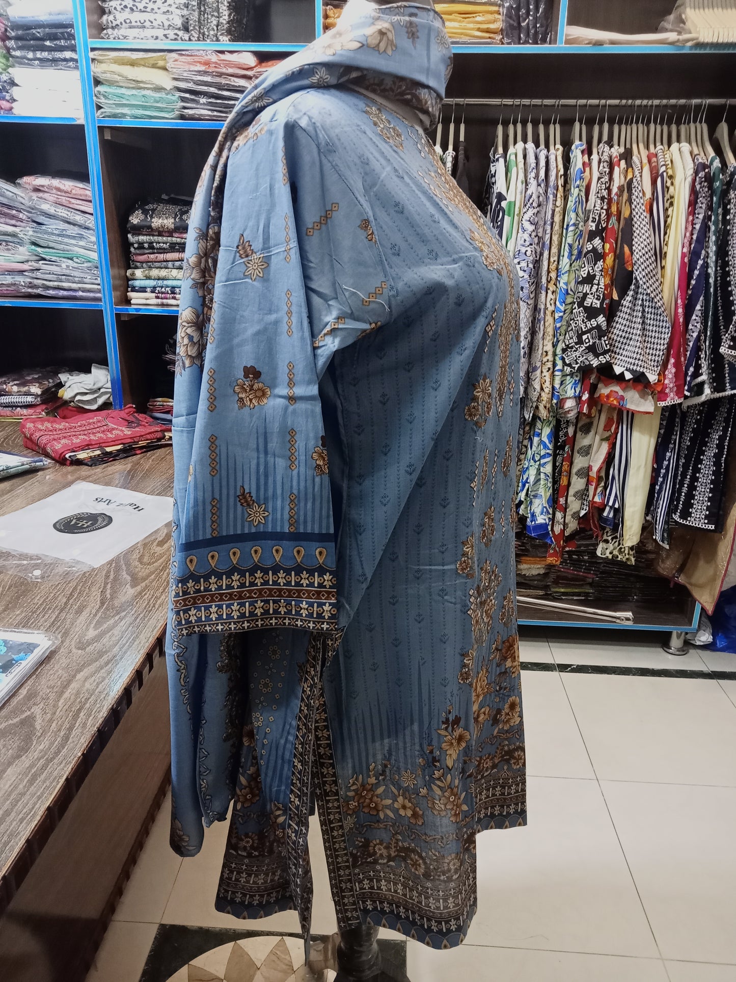 embroidered shalwar kameez 3 pc