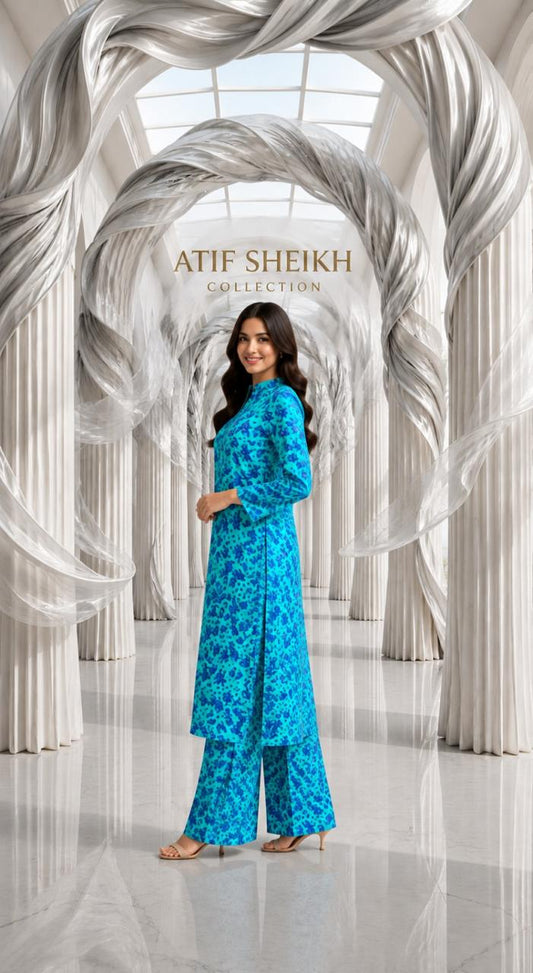 Marina stiched long 2 pc