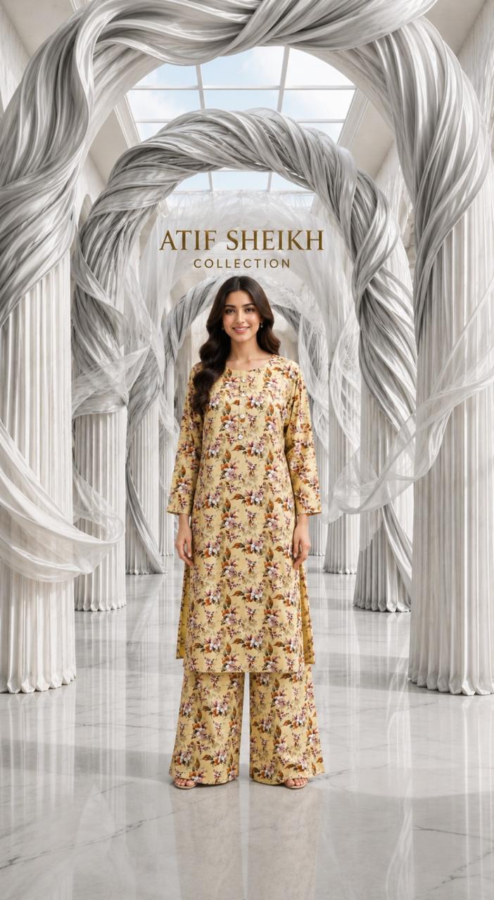 Marina stiched long 2 pc