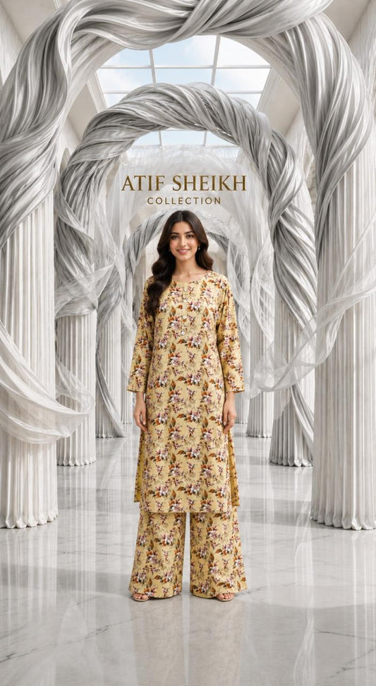 Marina stiched long 2 pc