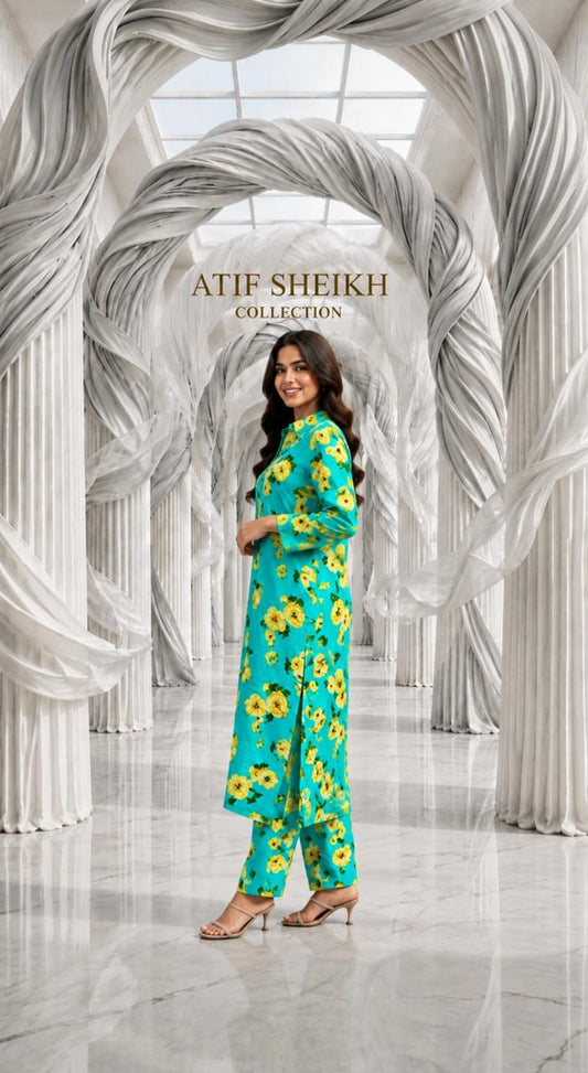 Marina stiched long 2 pc