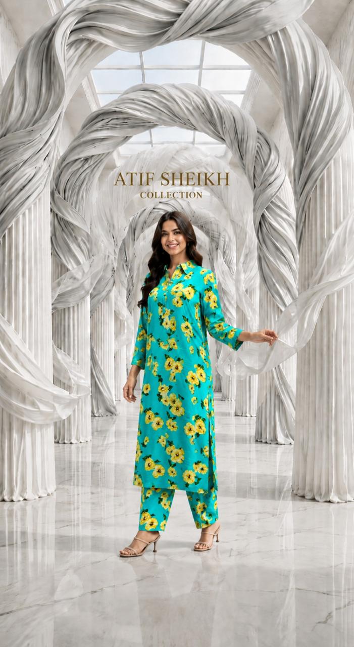 Marina stiched long 2 pc