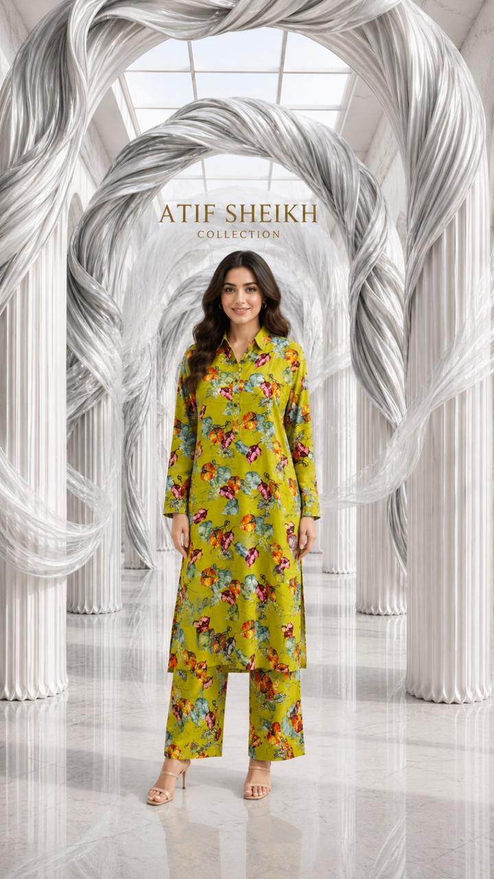 Marina stiched long 2 pc