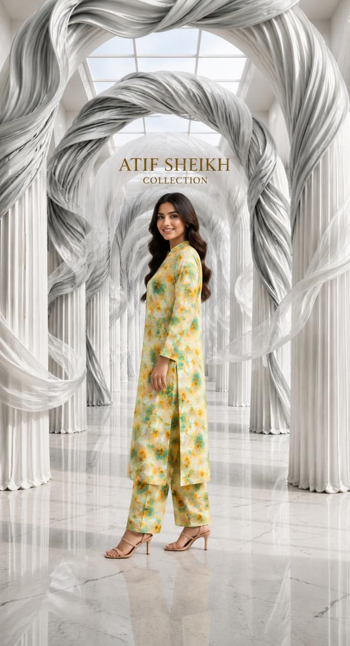 Marina stiched long 2 pc