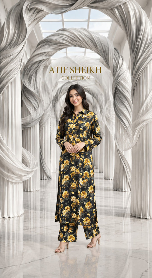Marina stiched long 2 pc