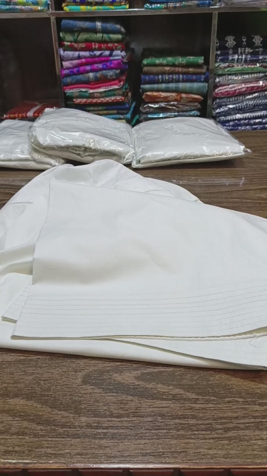 Farshi shalwar white