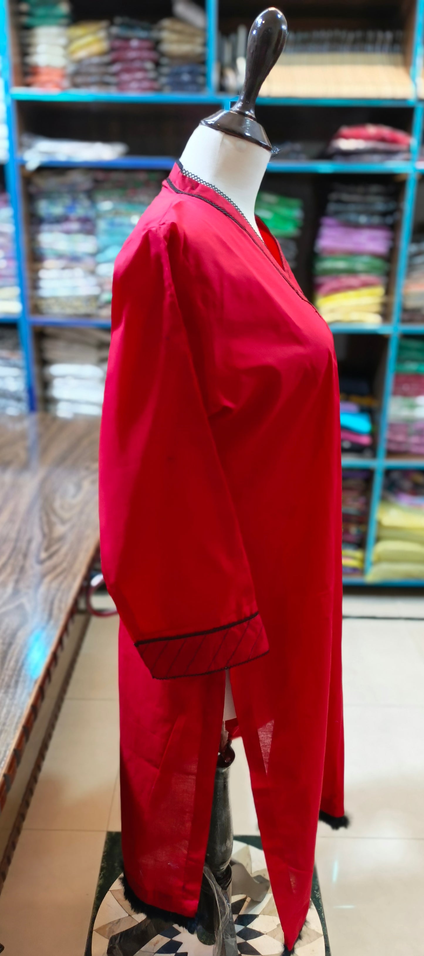 Solid pure cotton co ord set