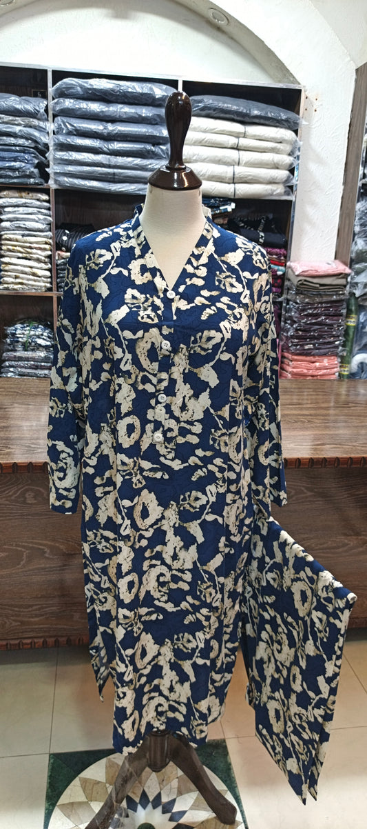 Linen shalwar kameez