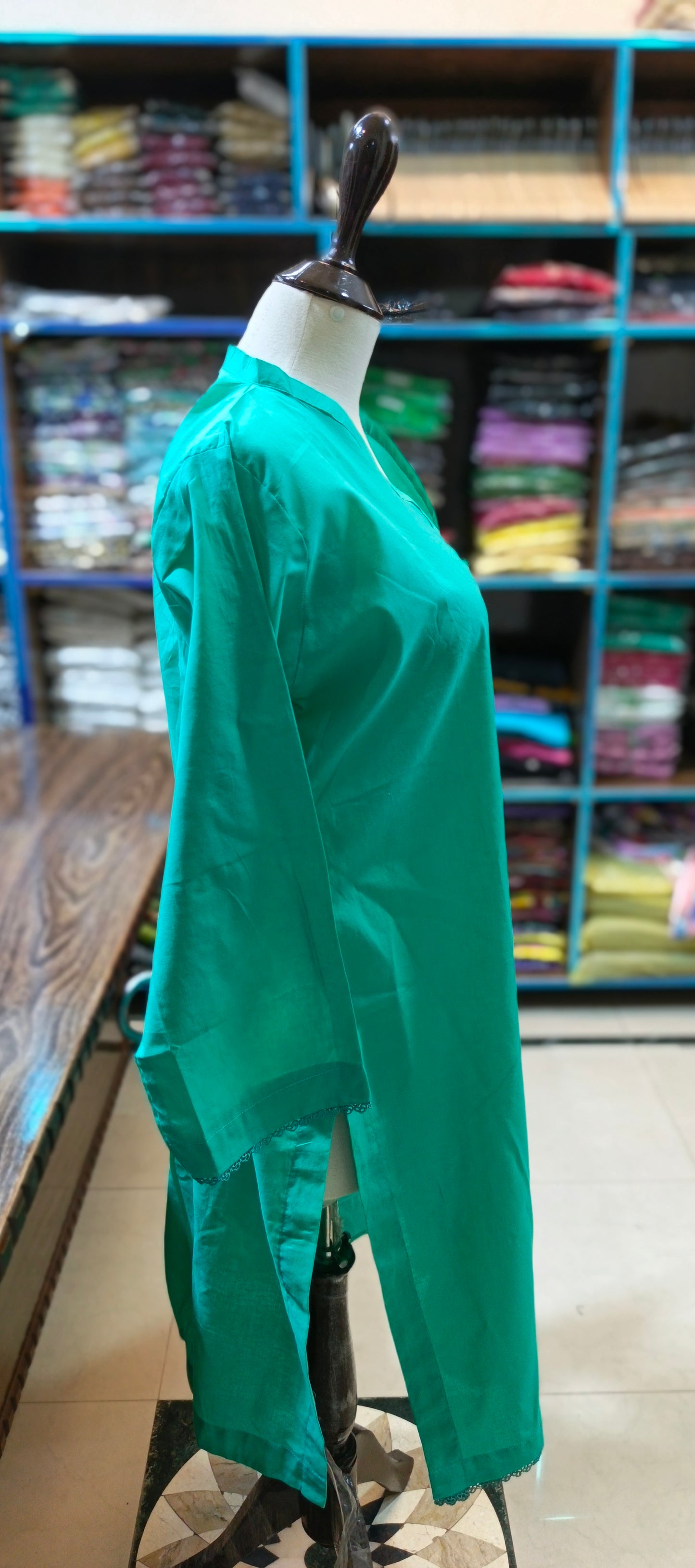 solid pure cotton co Ord set