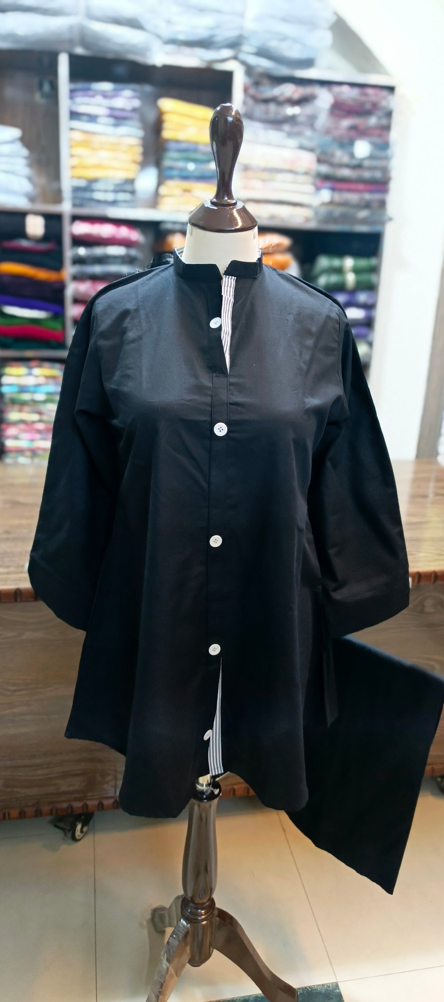 Bin saeed khaddar short co ord set