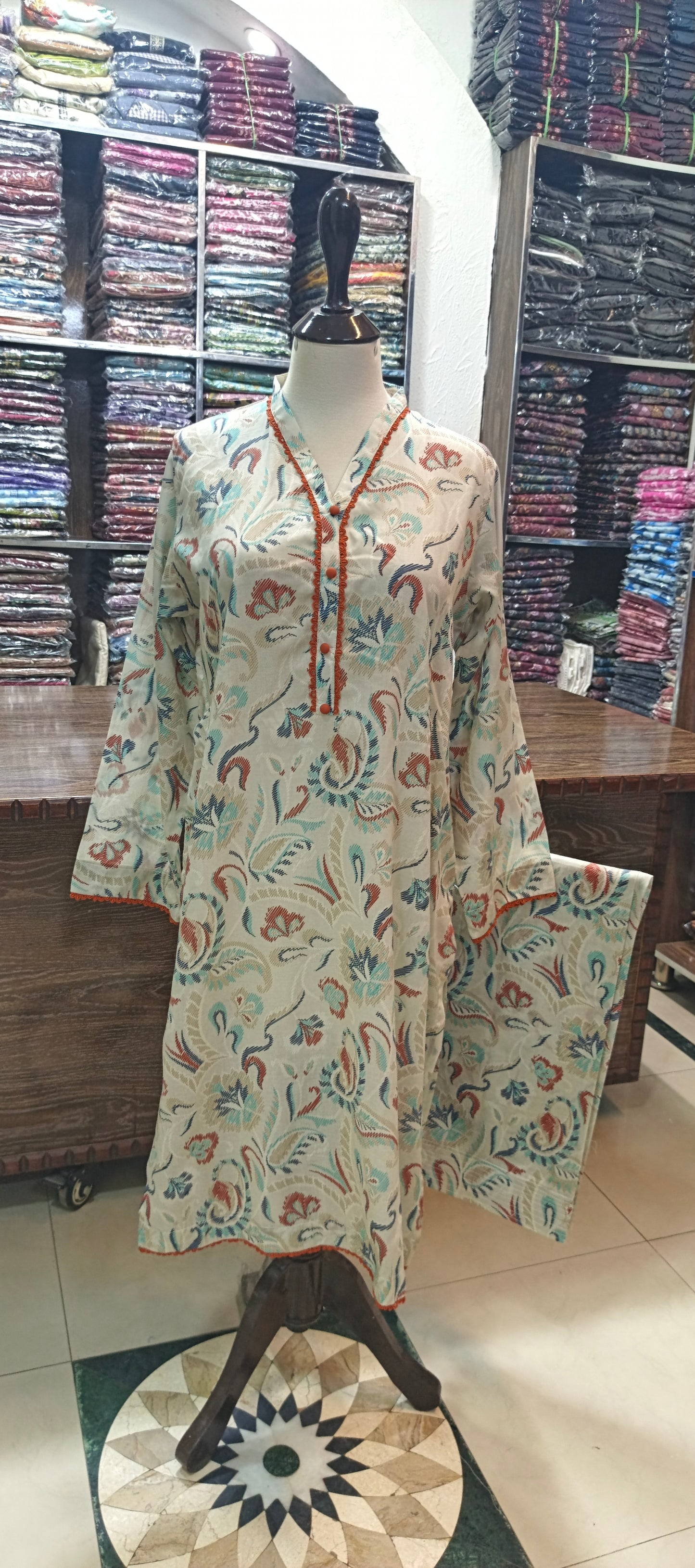 premium lawn stiched shalwar kameez 2 pc sknrst