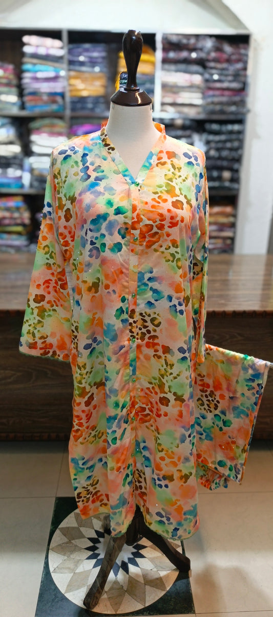 Mukesh linen co ord set